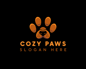 Paw Doggy Pet logo design