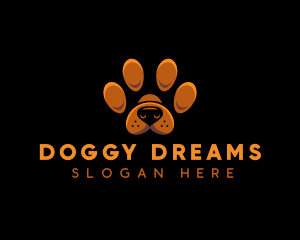 Paw Doggy Pet logo design