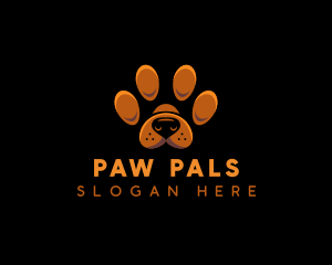 Paw Doggy Pet logo design