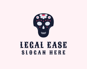 Floral Skull Festival logo