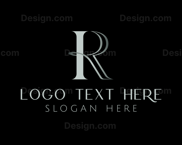 Luxury Stylish Brand Letter R Logo