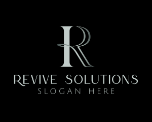 Luxury Stylish Brand Letter R logo design