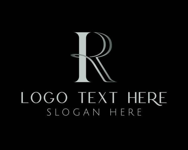 Luxury Stylish Brand Letter R logo