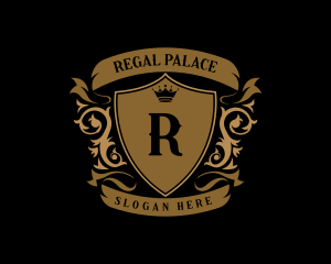 Medieval Regal Crest logo design