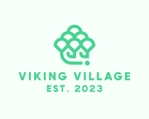 House Farm Village logo design