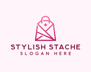 Stylish Shopping Bag logo design