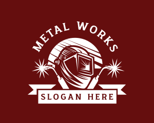 Welding Metal Fabrication logo design