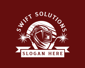 Welding Metal Fabrication logo design