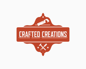 Handyman Woodwork Tools logo design