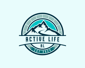 Mountain Peak Trekking logo design