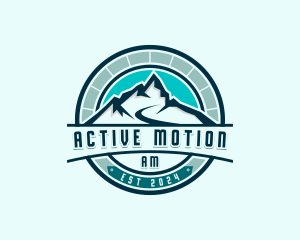 Mountain Peak Trekking logo design