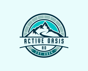 Mountain Peak Trekking logo design