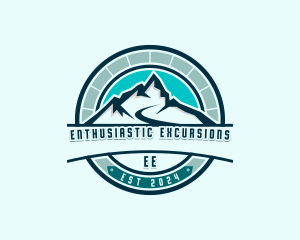 Mountain Peak Trekking logo design