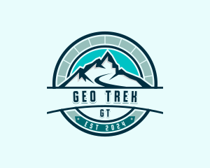 Mountain Peak Trekking logo design