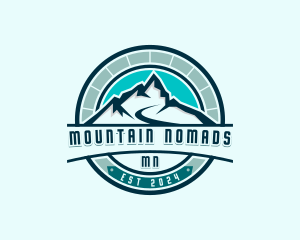 Mountain Peak Trekking logo design