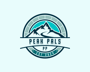 Mountain Peak Trekking logo design