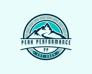 Mountain Peak Trekking logo design