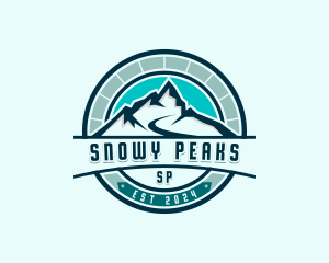 Mountain Peak Trekking logo design