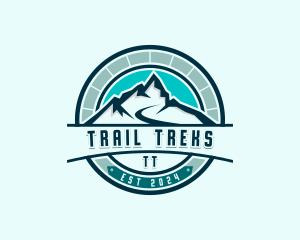 Mountain Peak Trekking logo design