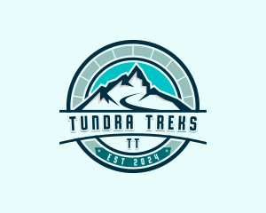 Mountain Peak Trekking logo design