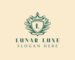 Luxe Shield Brand logo design