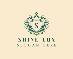 Luxe Shield Brand logo design