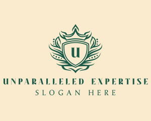 Luxe Shield Brand logo design