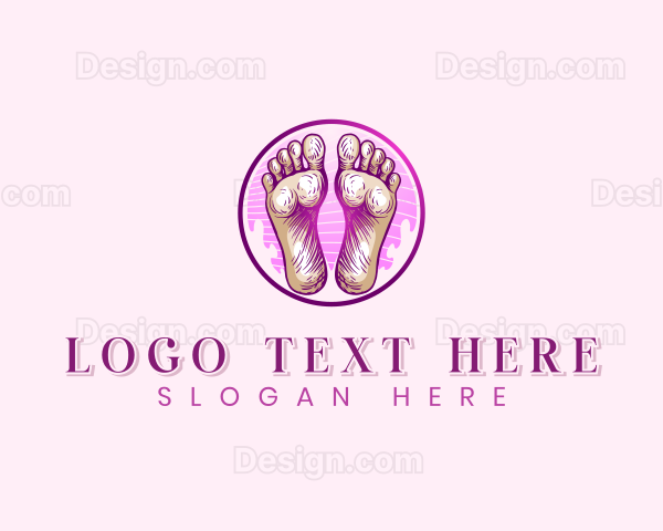 Foot Spa Wellness Logo