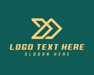 Business - Delivery Business Arrows logo design