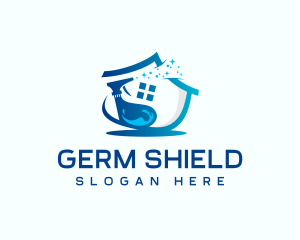 Home Disinfection Cleaning logo