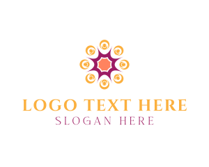 Spin - Colorful Pattern Art logo design