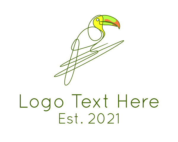 Bird Beak logo example 4