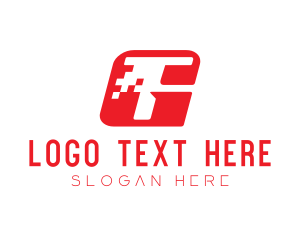 Download - Red Automotive Letter T logo design