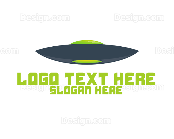 Blue & Green UFO Logo