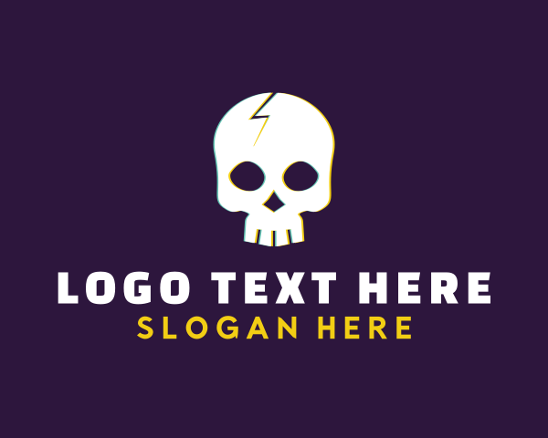 Skeleton logo example 4