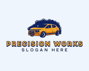 Car Wash Detailing logo design