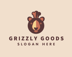 Grizzly Bear Chef logo