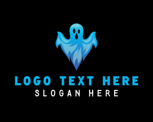 Spooky Scary Ghost logo