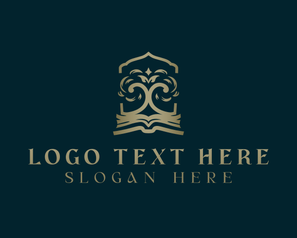Literary logo example 2