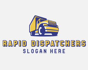 Cargo Truck Dispatch logo design