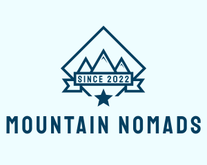 Star Mountain Camping  logo design