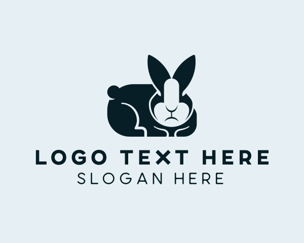 Rabbit logo example 3