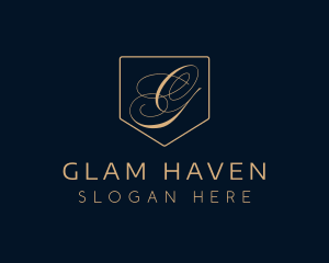 Golden Event Stylist logo design