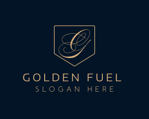 Golden Event Stylist logo design