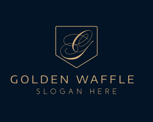 Golden Event Stylist logo design