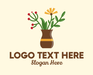 Flower Vase Decor  logo