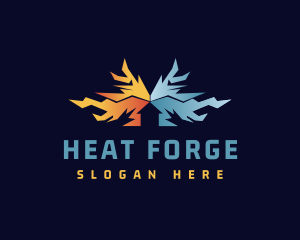 Home Heating Cooling logo