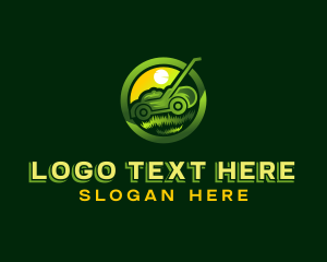 Gardening Lawn Mower logo