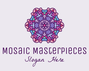 Mandala Meditation Decor  logo design