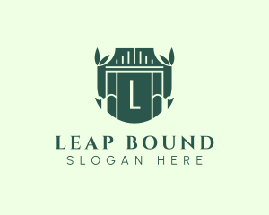 Leaf Shield Brand logo design